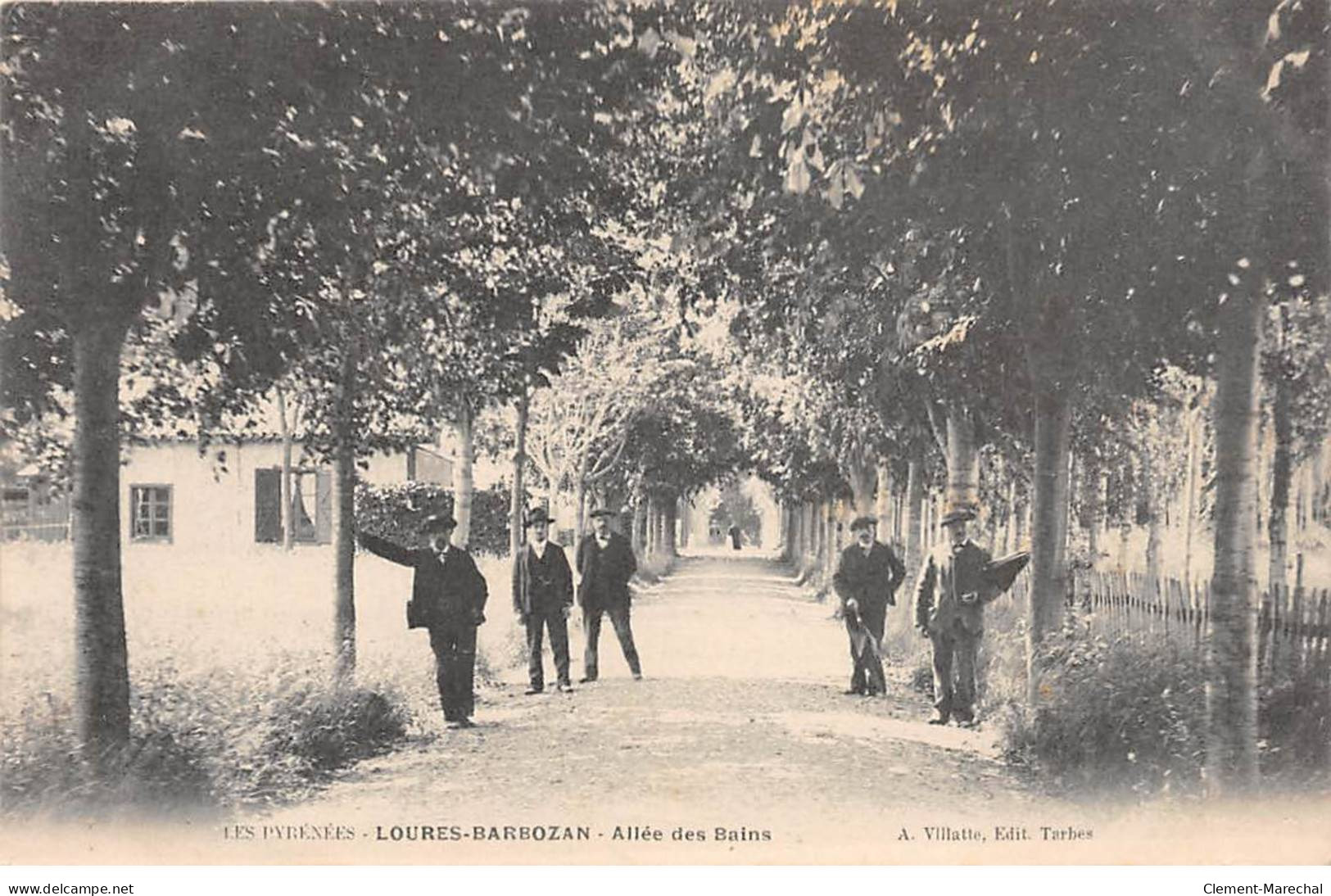 LOURES BARBOZAN - Allée Des Bains - Très Bon état - Other & Unclassified