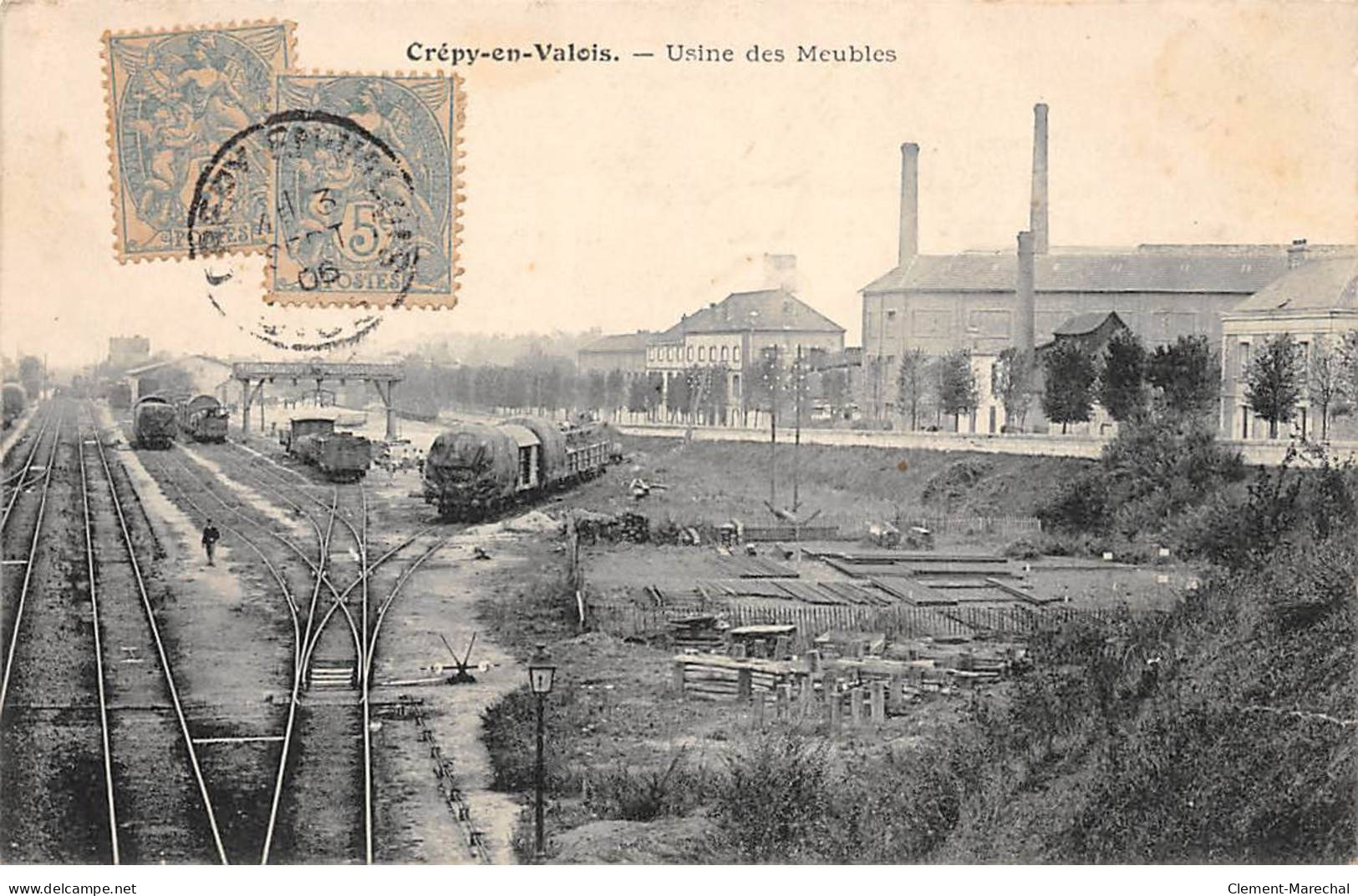 CREPY EN VALOIS - Usine Des Meubles - Très Bon état - Crepy En Valois