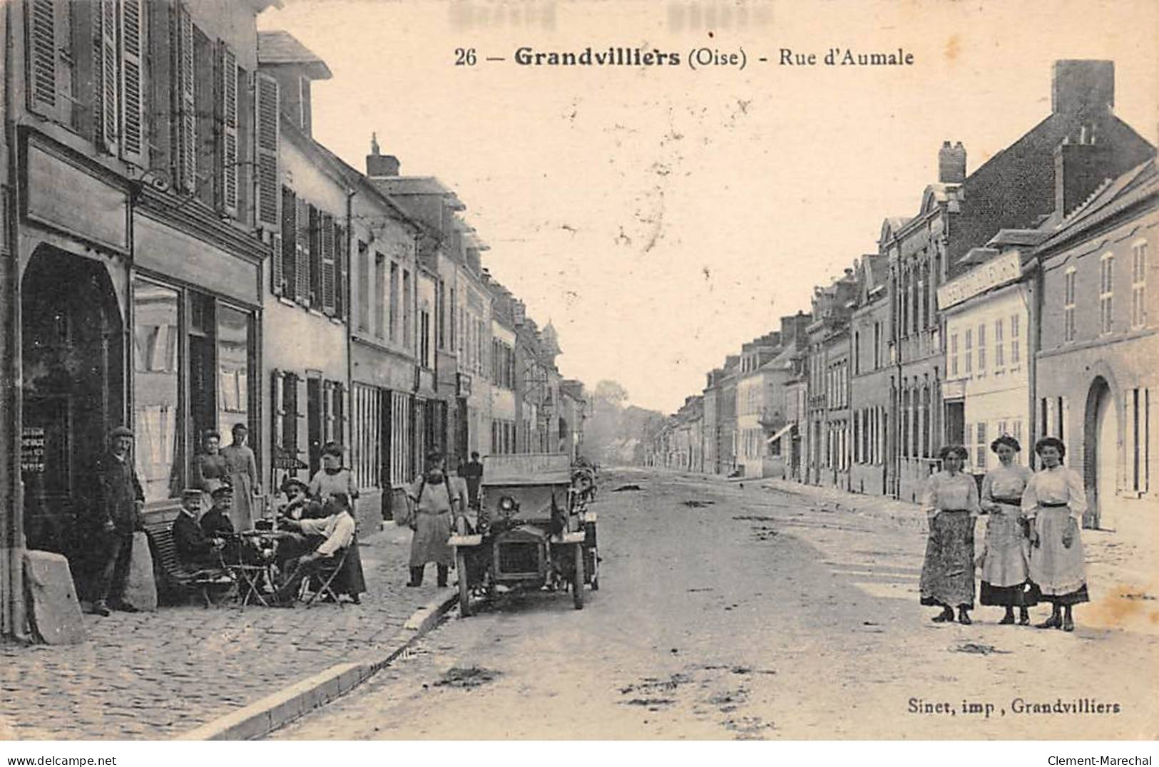 GRANDVILLIERS - Rue D'Aumale - Très Bon état - Grandvilliers