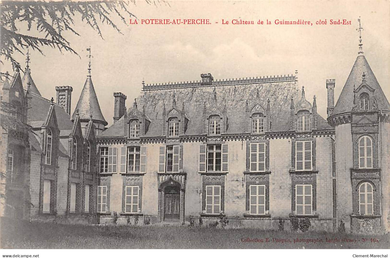 LA POTERIE AU PERCHE - Le Château De La Guimandière - Très Bon état - Other & Unclassified