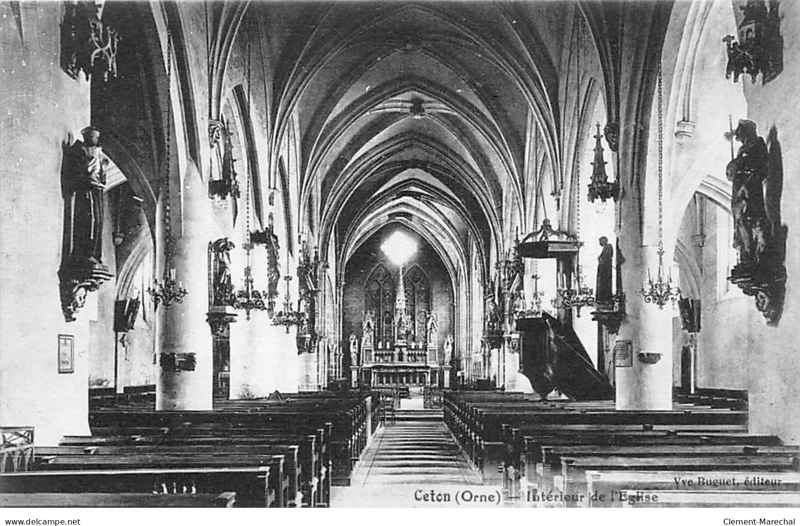 CETON - Intérieur De L'Eglise - Très Bon état - Sonstige & Ohne Zuordnung