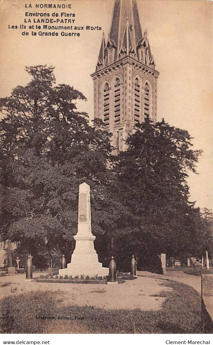 LA LANDE PATRY - Les Ifs Et Le Monument Aux Morts - Très Bon état - Other & Unclassified