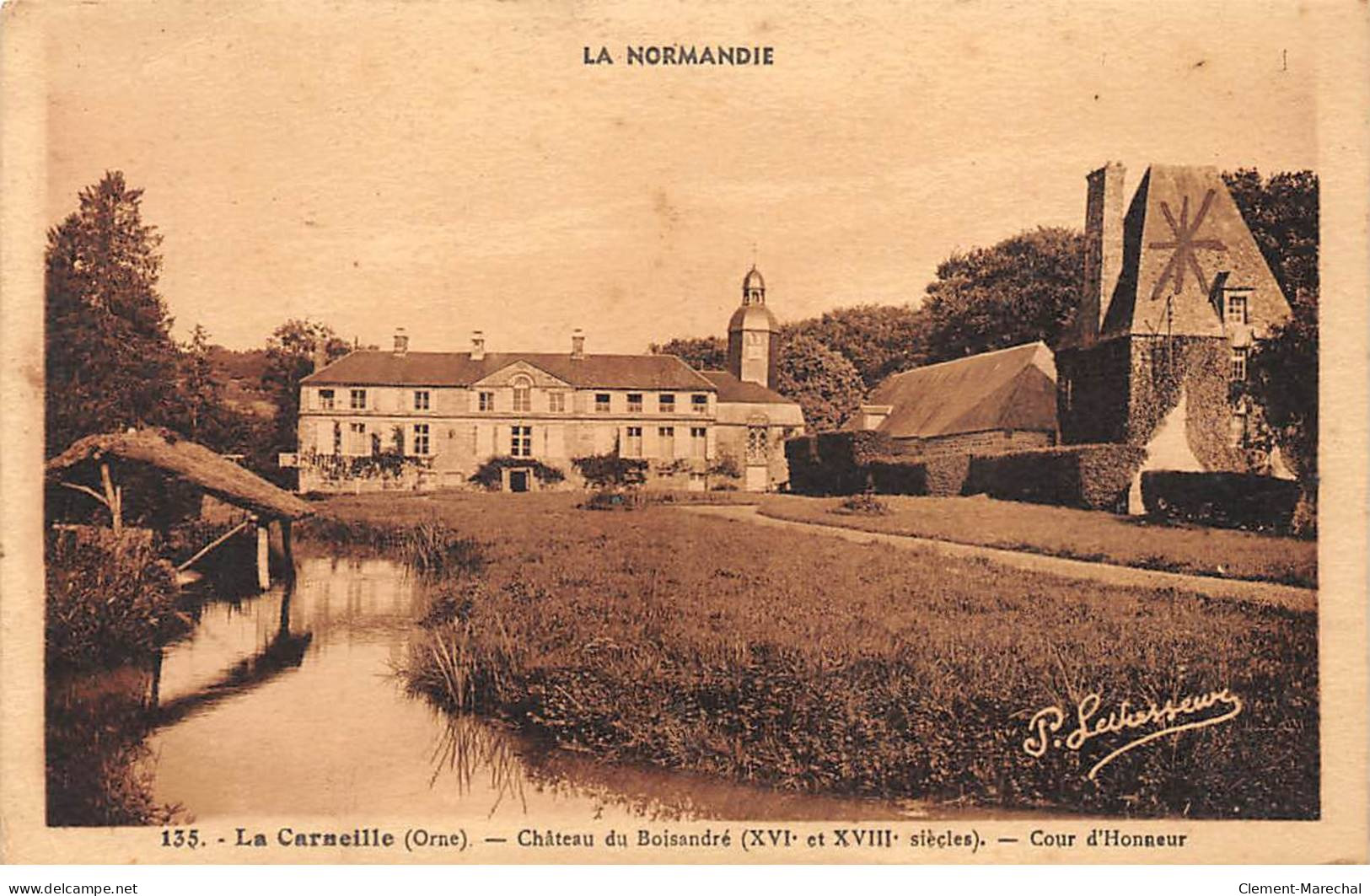 LA CARNEILLE - Château Du Boisandré - Très Bon état - Other & Unclassified