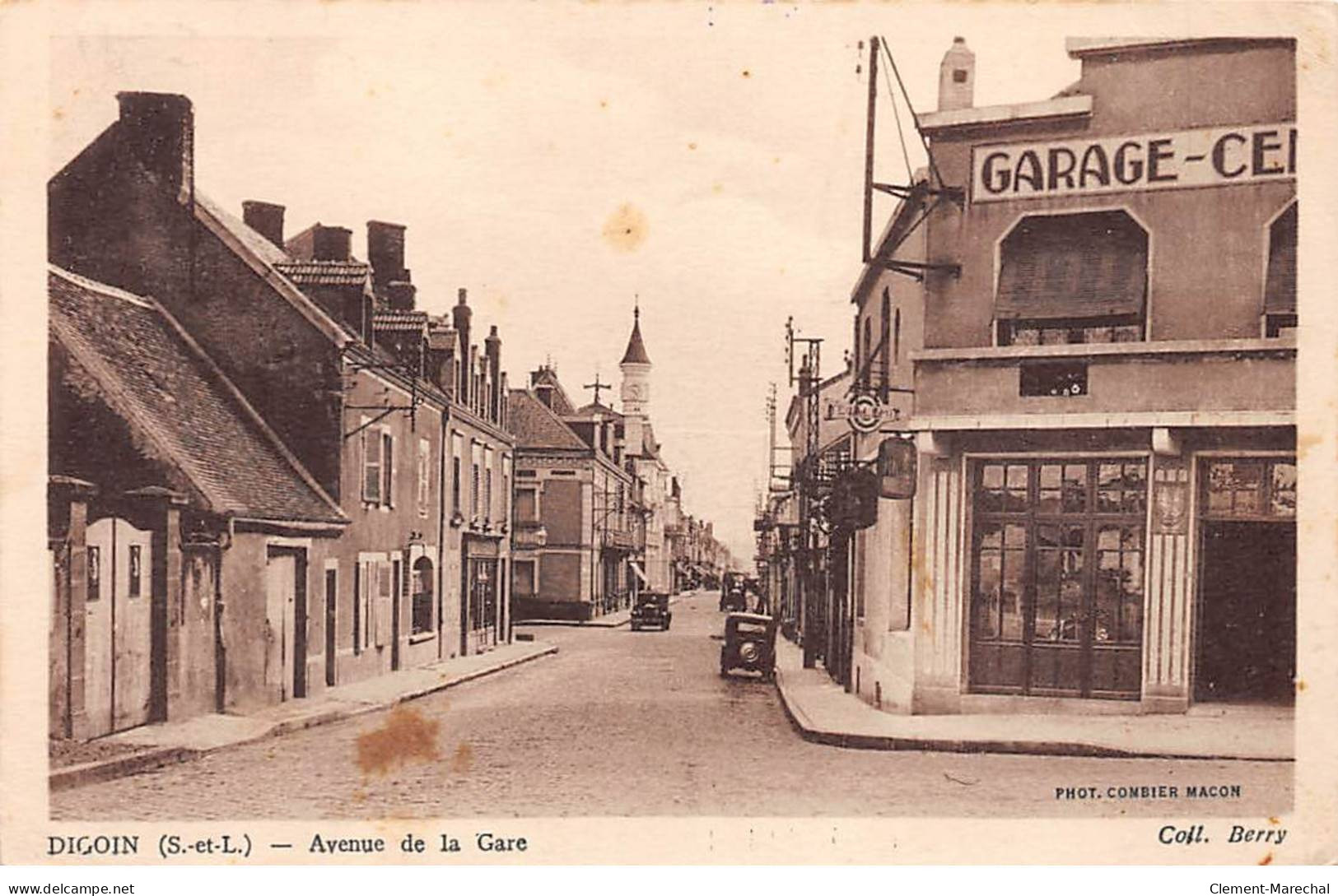 DIGOIN - Avenue De La Gare - état - Digoin
