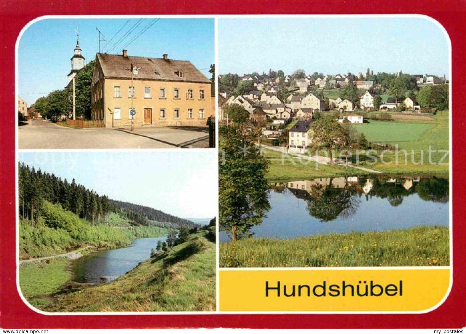 72636238 Hundshuebel Kirche Rohrbachtal Talsperre Panorama Hundshuebel - Autres & Non Classés