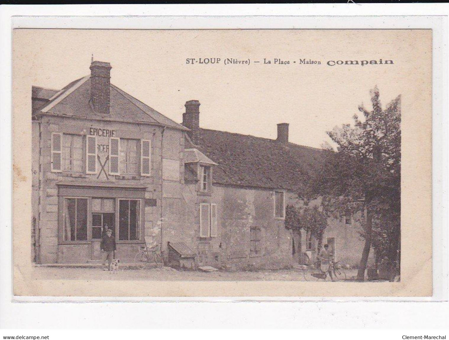 SAINT-LOUP : La Place, Maison COMPAIN - Très Bon état - Otros & Sin Clasificación