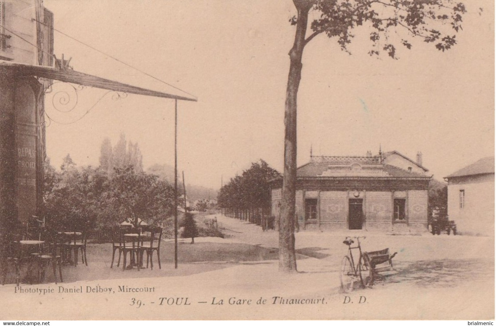 TOUL  La Gare De Thiaucourt - Toul