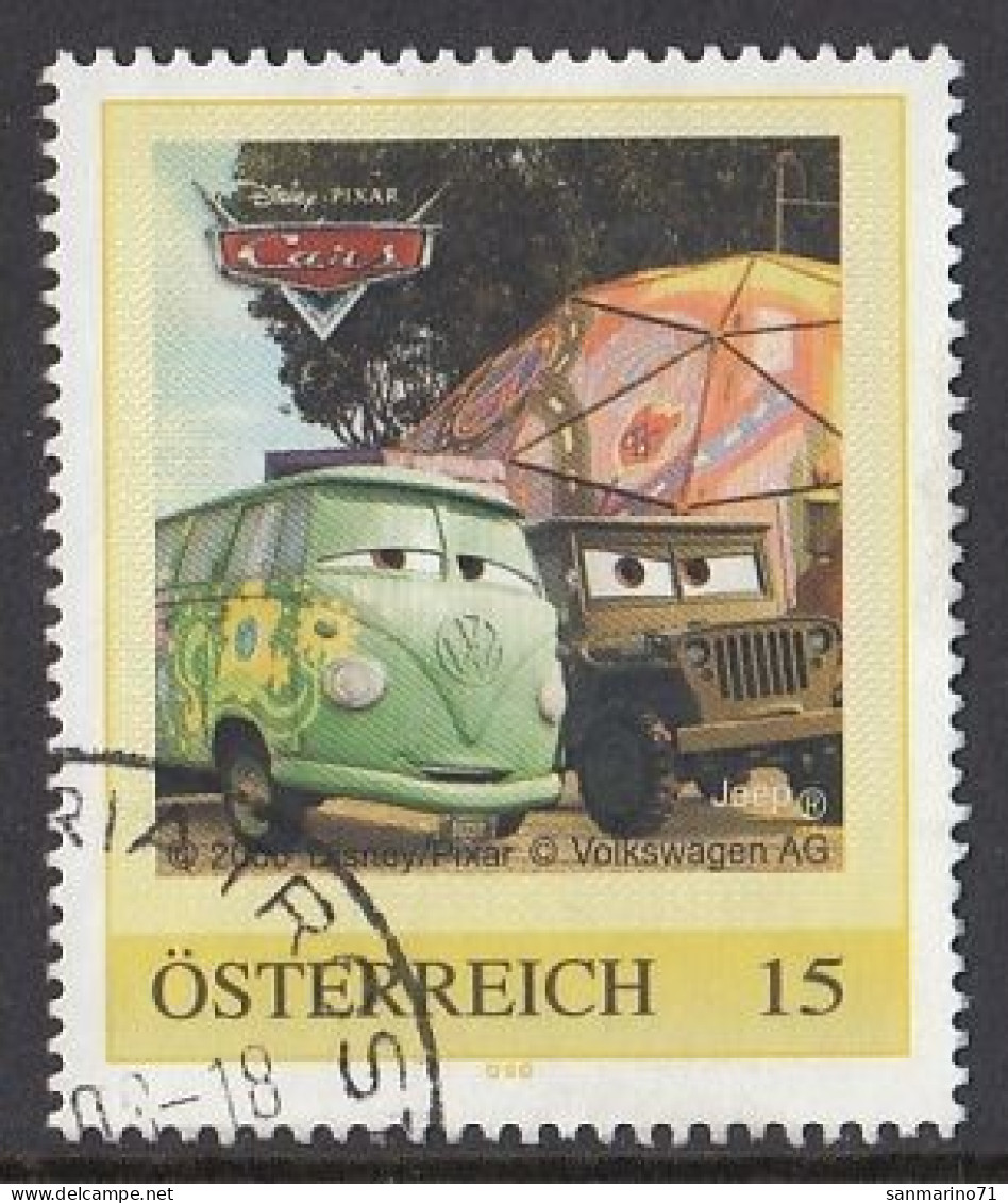 AUSTRIA 23,personal,used,hinged,cars - Personalisierte Briefmarken