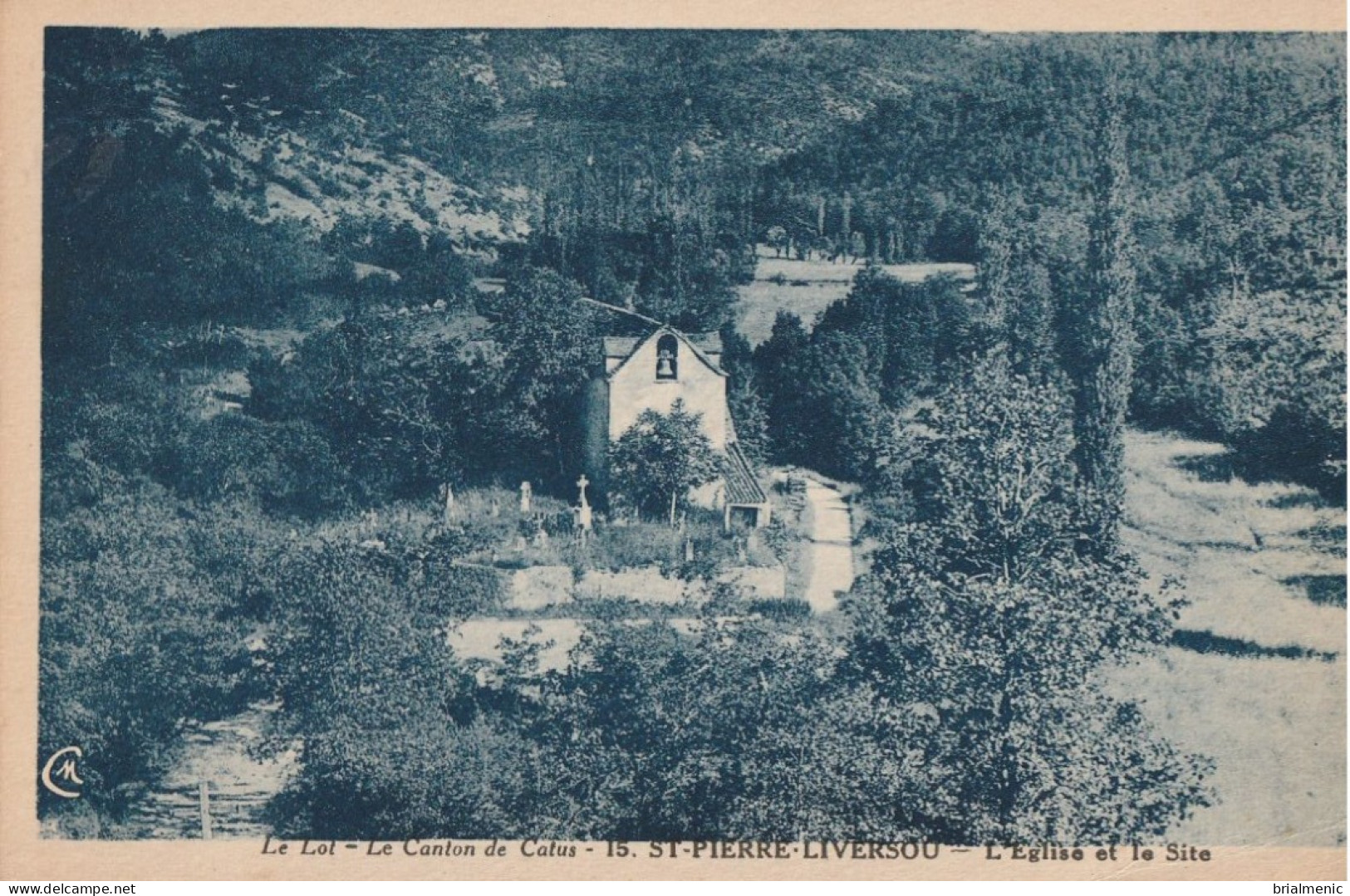 ST PIERRE LIVERSOU  L'église Et Le Site - Andere & Zonder Classificatie