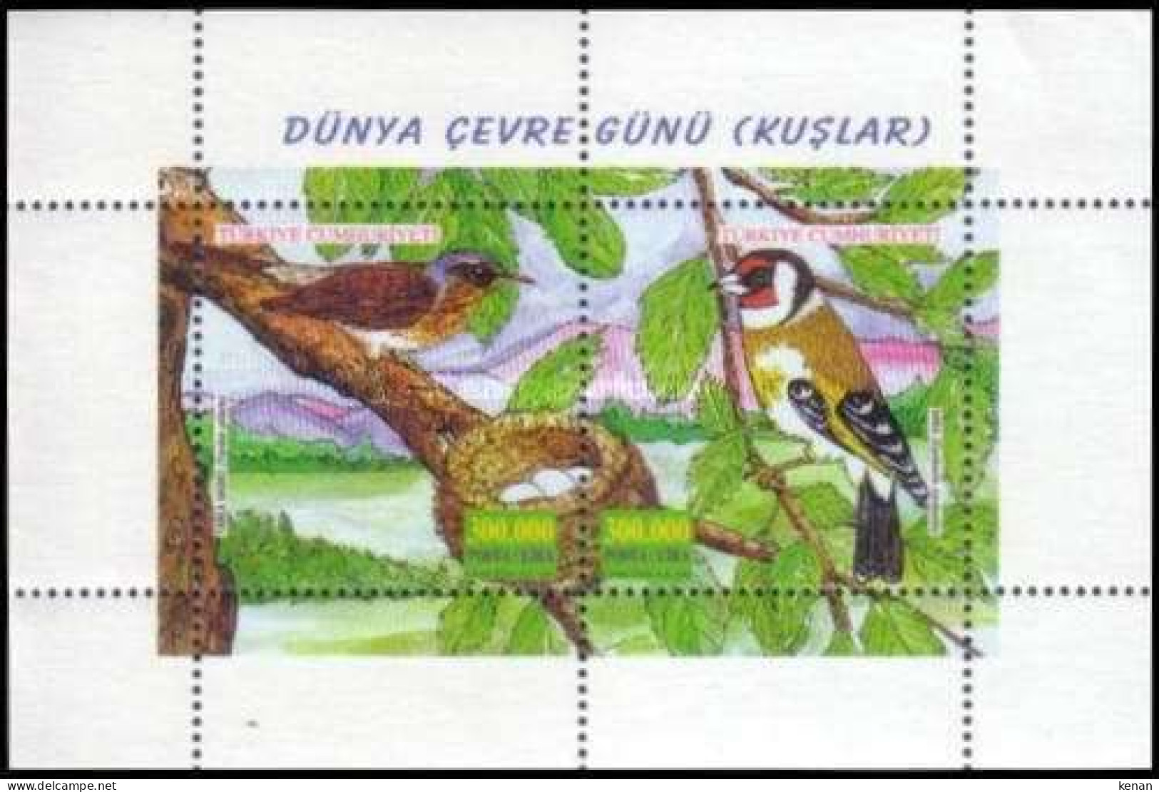 Turkey, 2001, Mi: Block 46 (MNH) - Ongebruikt