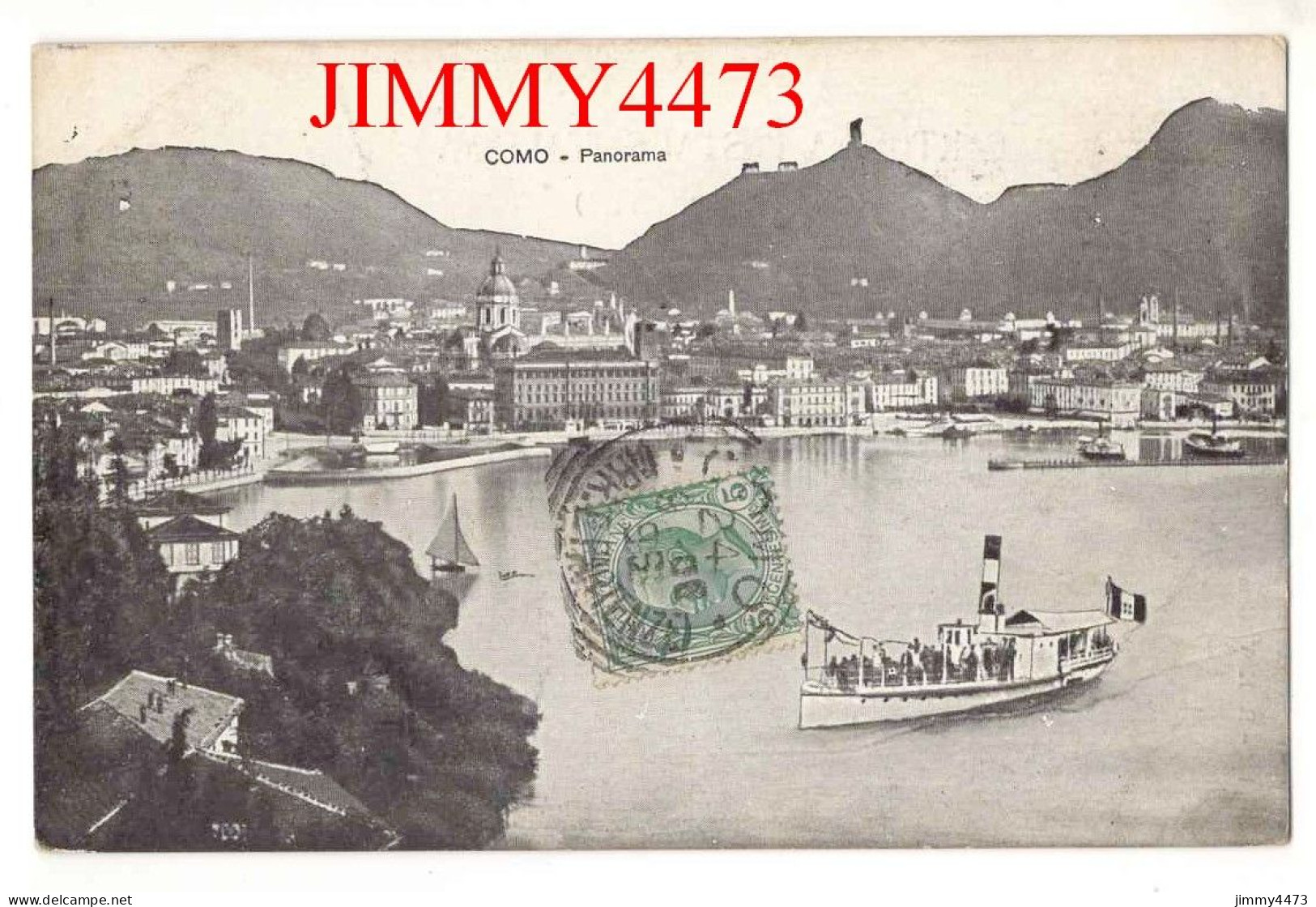 CPA - COMO En 1908 ( Come ) Panorama ( Lombardie ) - N° 101 - R. E. V. Como - Como