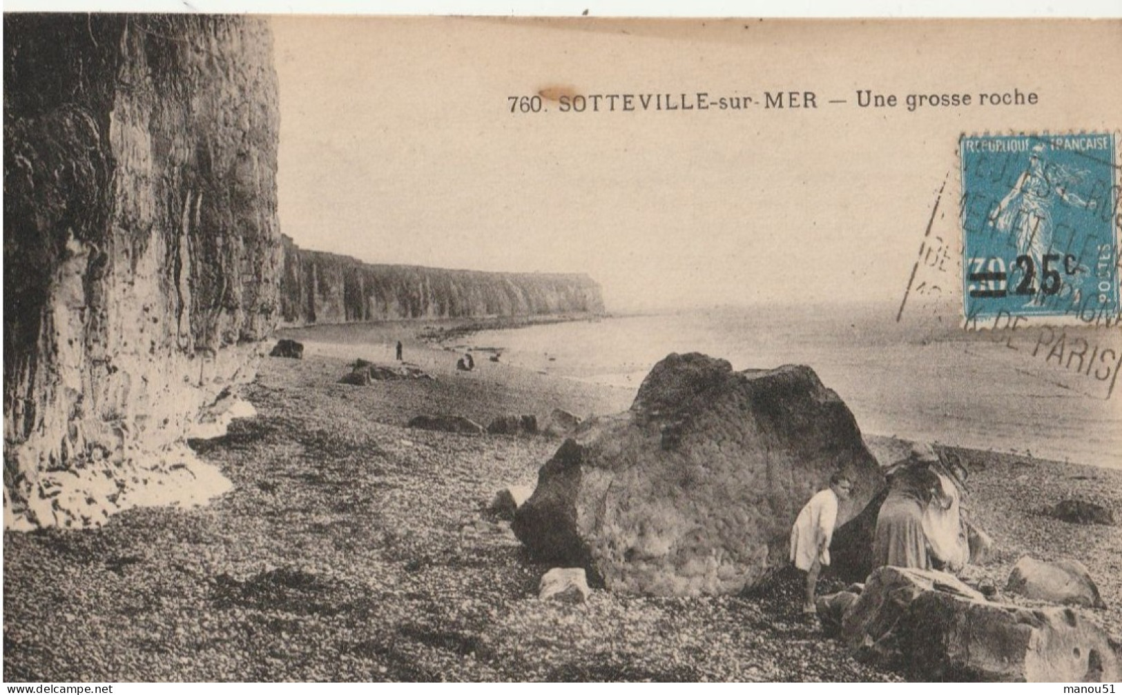 SOTTEVILLE Sur MER  Une Grosse Roche - Sotteville Les Rouen