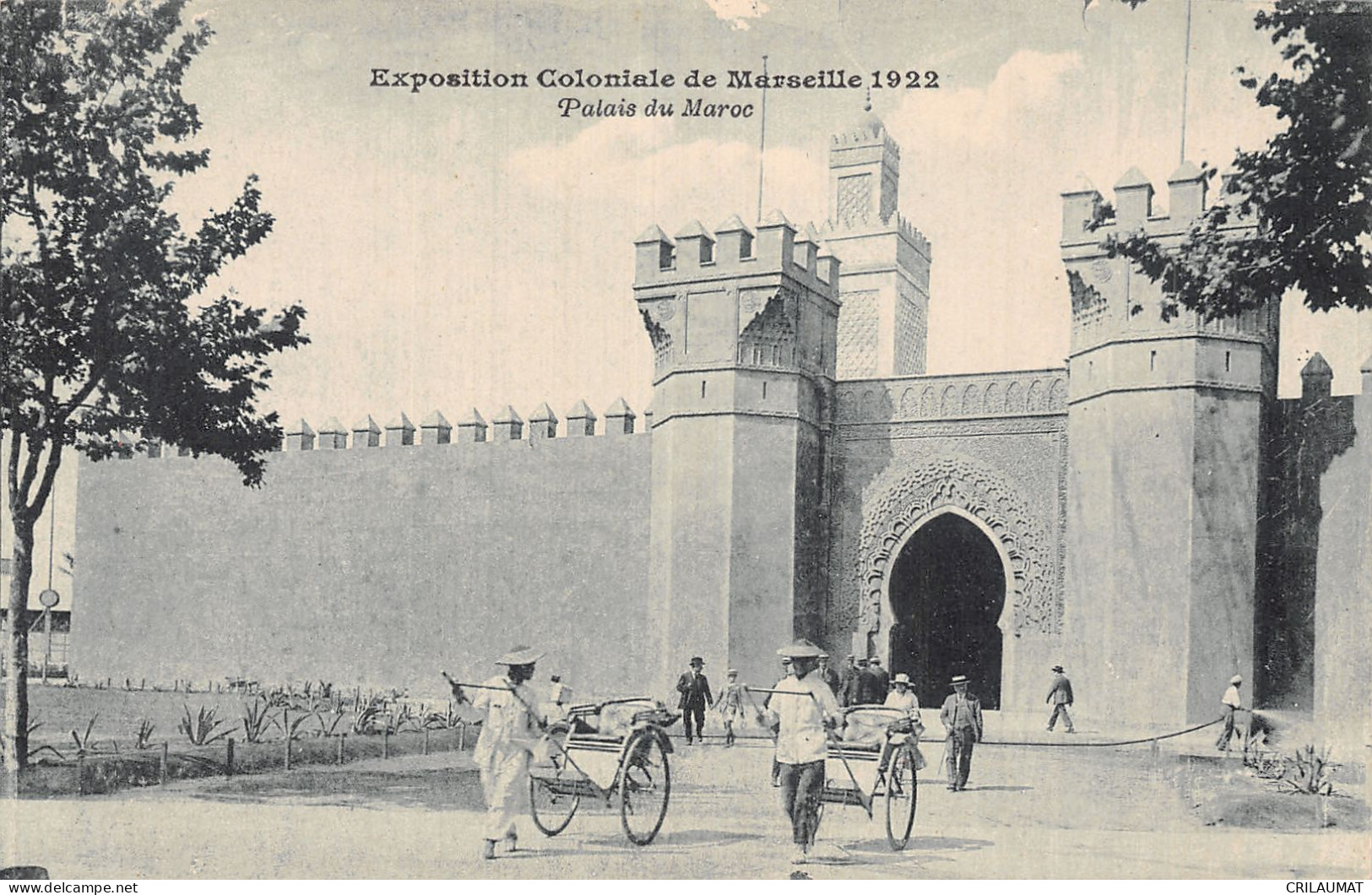 13-MARSEILLE EXPOSITION COLONIALE 1922 PALAIS DU MAROC-N°T5157-H/0081 - Unclassified