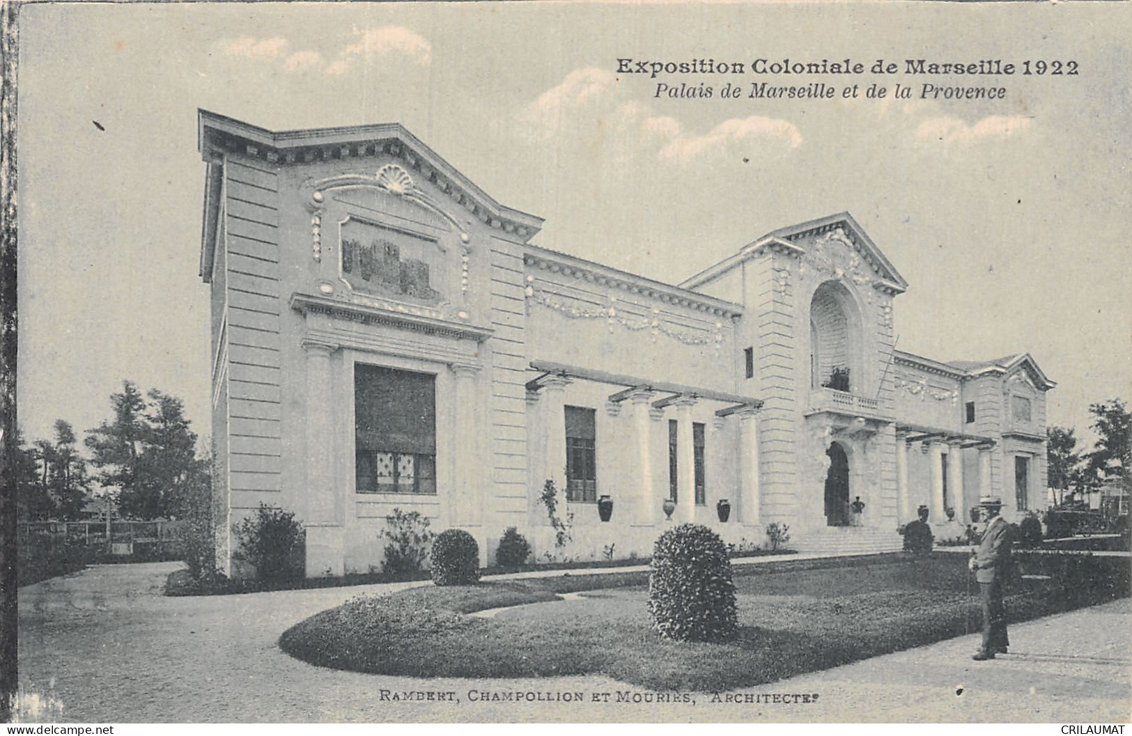 13-MARSEILLE EXPOSITION COLONIALE 1922 PALAIS DE MARSEILLE-N°T5157-H/0059 - Unclassified