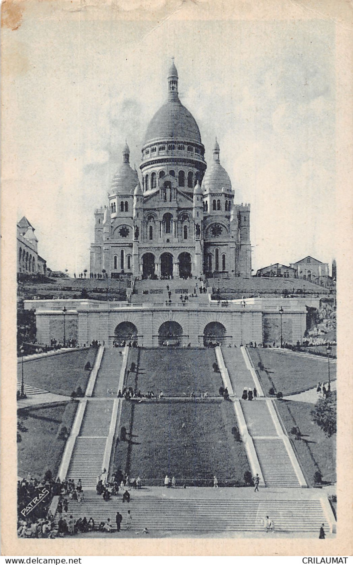 75-PARIS BASILIQUE DU SACRE CŒUR-N°T5157-F/0027 - Sacré Coeur