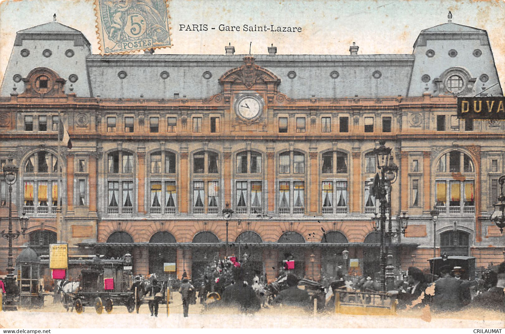 75-PARIS GARE SAINT LAZARE-N°T5158-A/0197 - Metro, Stations