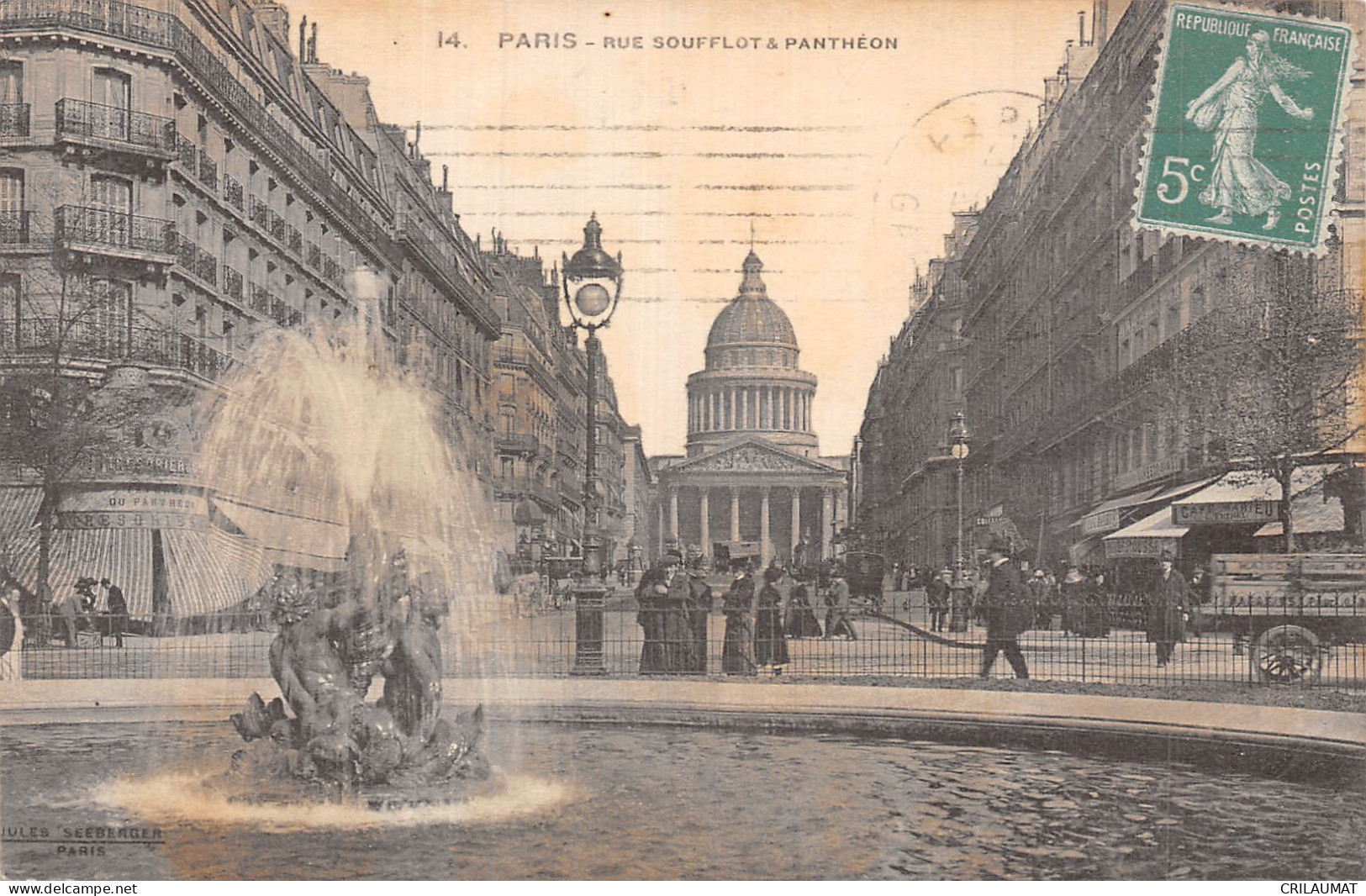 75-PARIS LE PANTHEON-N°T5158-A/0171 - Panthéon