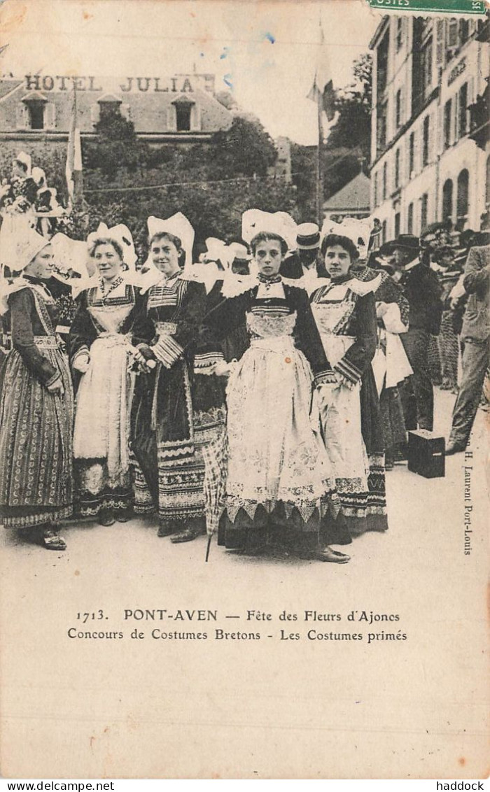 PONT AVEN : FETE DES FLEURS D'AJONES - Pont Aven