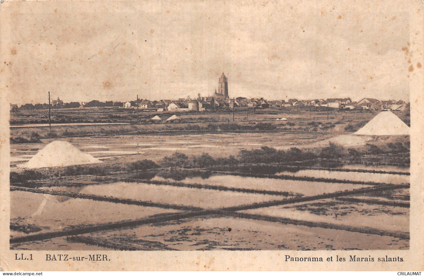 44-BATZ SUR MER-N°T5158-E/0165 - Batz-sur-Mer (Bourg De B.)