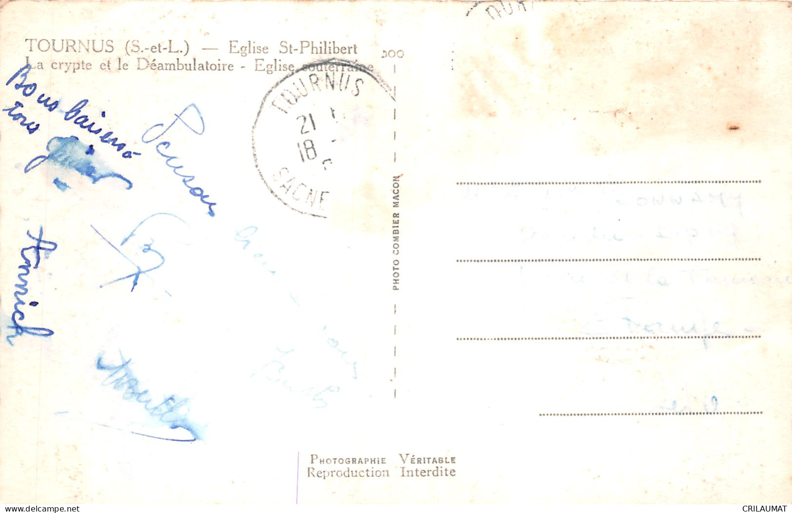 71-TOURNUS-N°T5158-D/0367 - Altri & Non Classificati