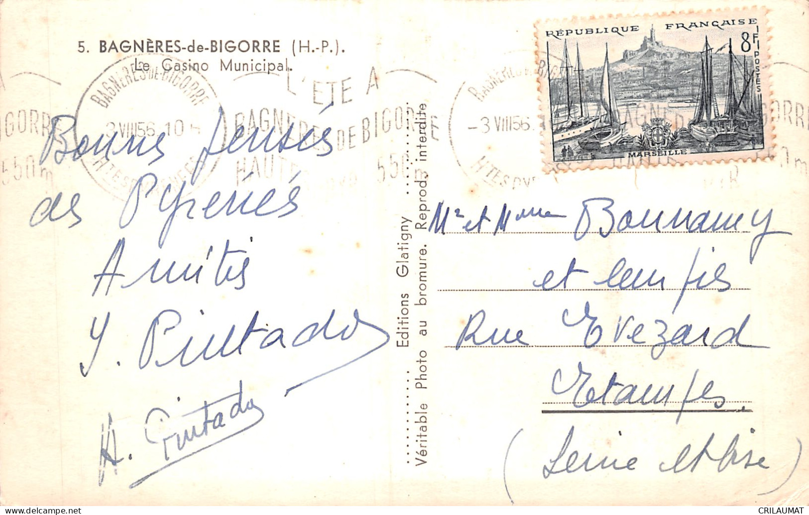 65-BAGNERES DE BIGORRE-N°T5158-D/0325 - Bagneres De Bigorre