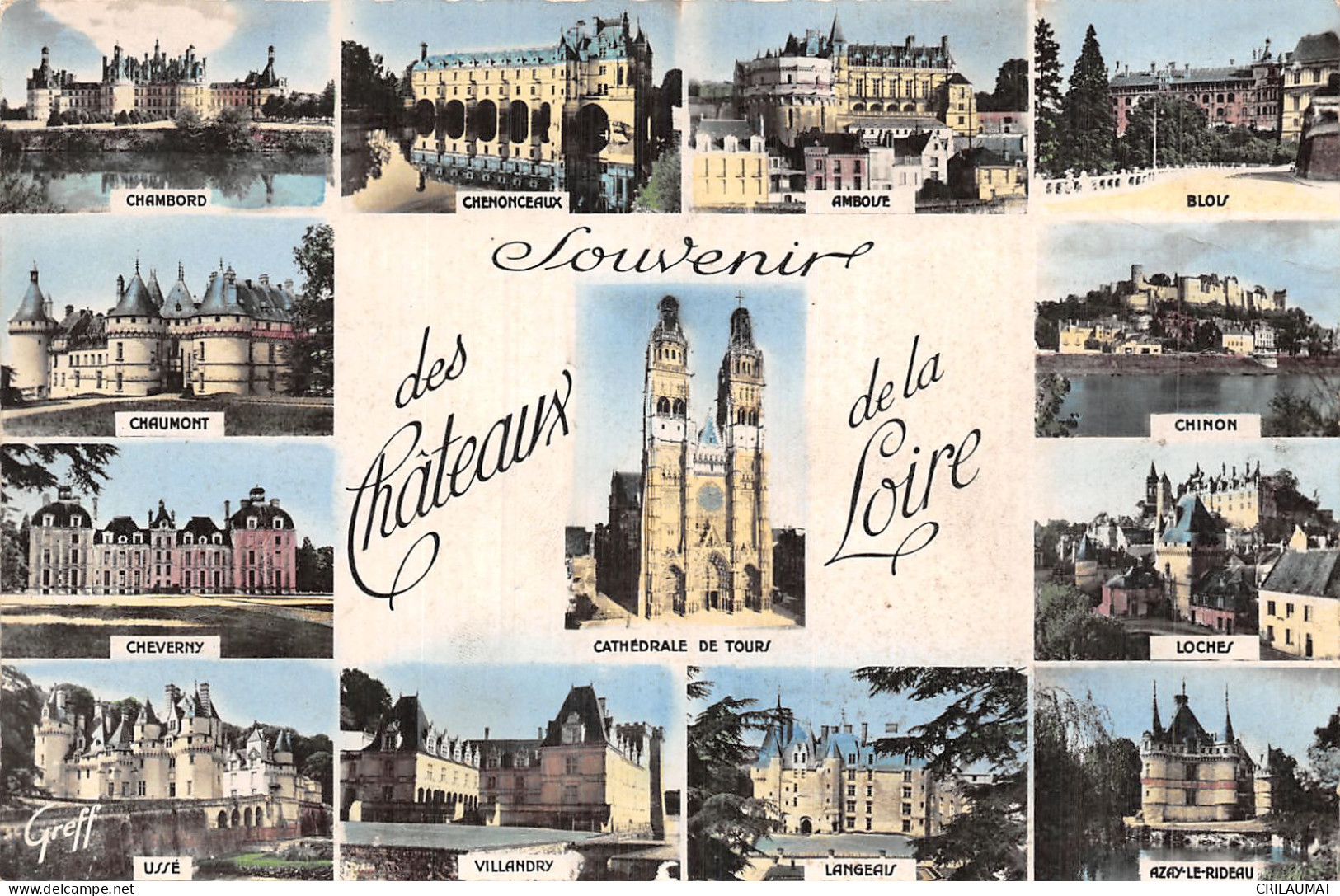 37-CHATEAUX DE LA LOIRE-N°T5158-D/0321 - Other & Unclassified