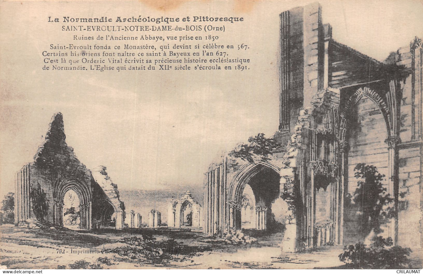 61-SAINT EVROULT NOTRE DAME DU BOIS-N°T5158-D/0061 - Autres & Non Classés