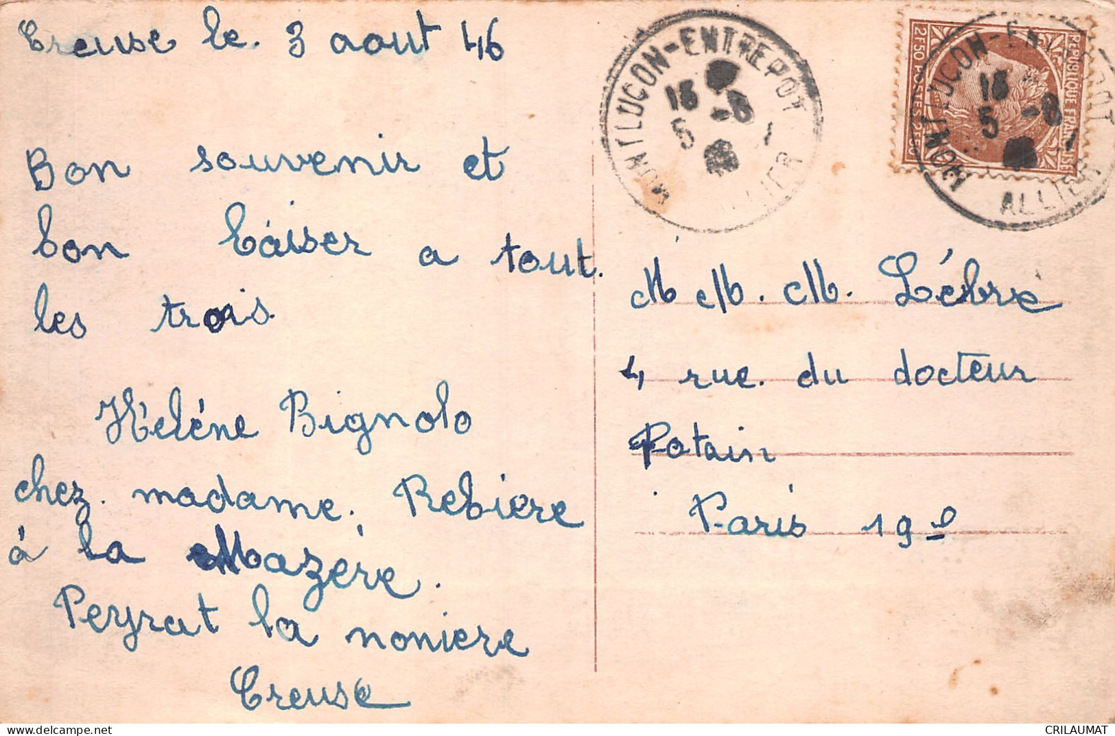 23-PIONNAT VALLEE DE LA CREUSE-N°T5159-B/0173 - Other & Unclassified