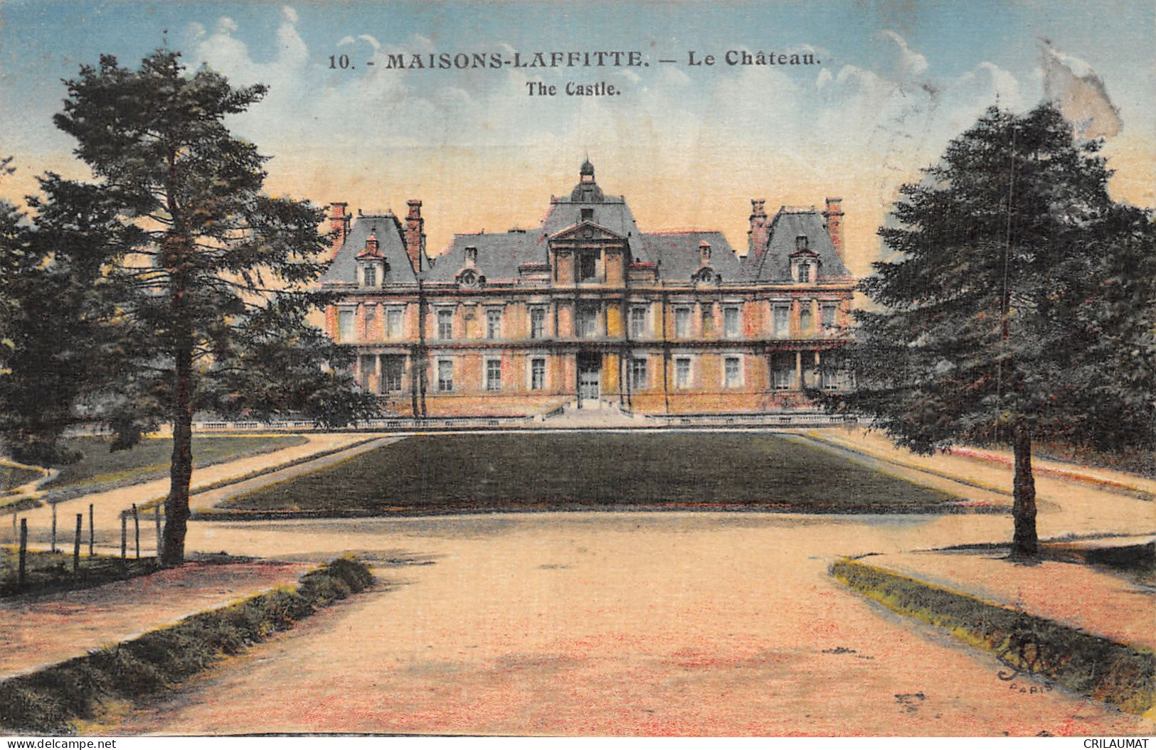 78-MAISONS LAFFITTE LE CHÂTEAU-N°T5159-A/0241 - Maisons-Laffitte