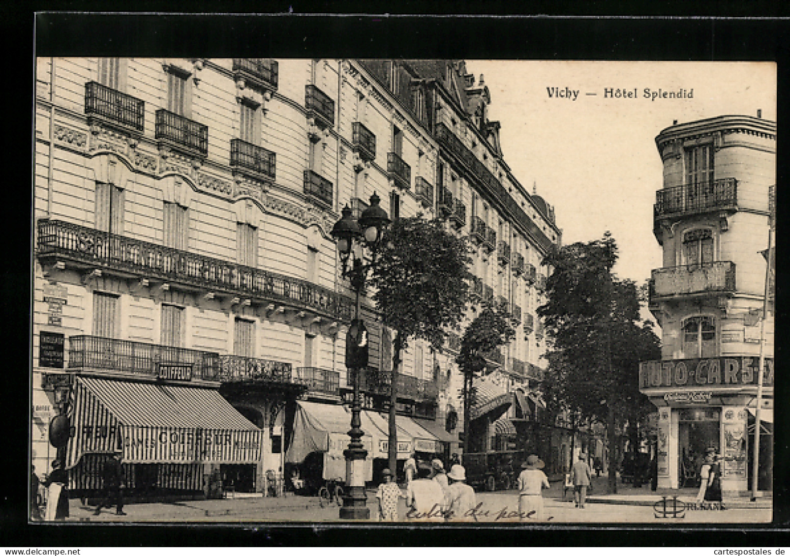 CPA Vichy, Hôtel Splendid  - Vichy