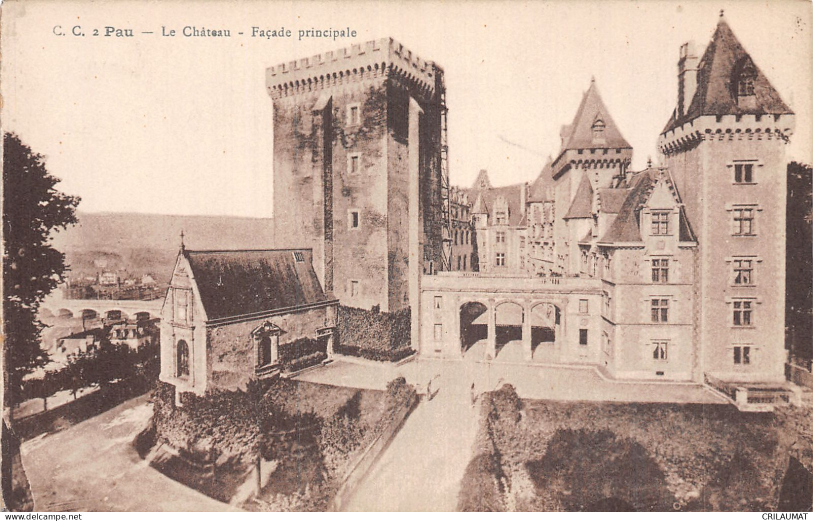 64-PAU LE CHÂTEAU-N°T5159-E/0079 - Pau