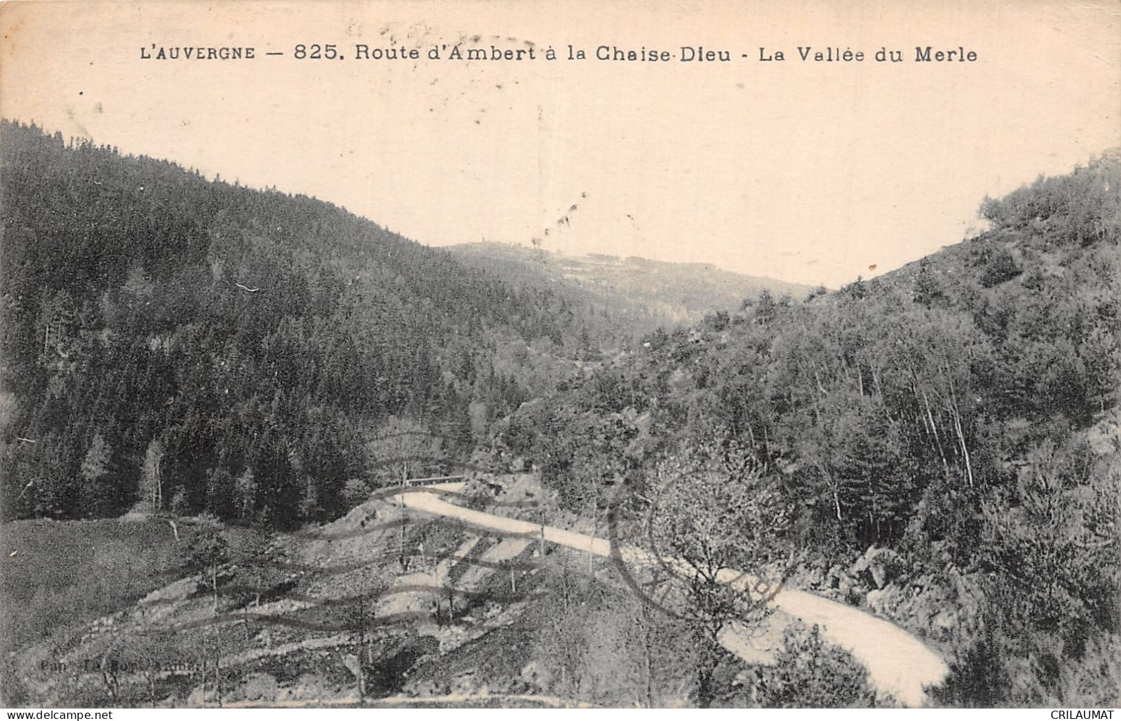 63-LA VALLEE DU MERLE-N°T5159-D/0247 - Other & Unclassified