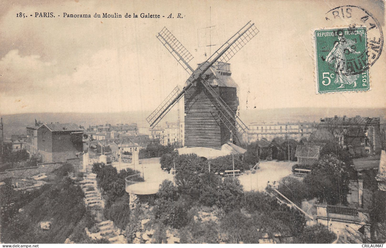 75-PARIS LE MOULIN DE LA GALETTE-N°T5159-C/0239 - Sonstige & Ohne Zuordnung