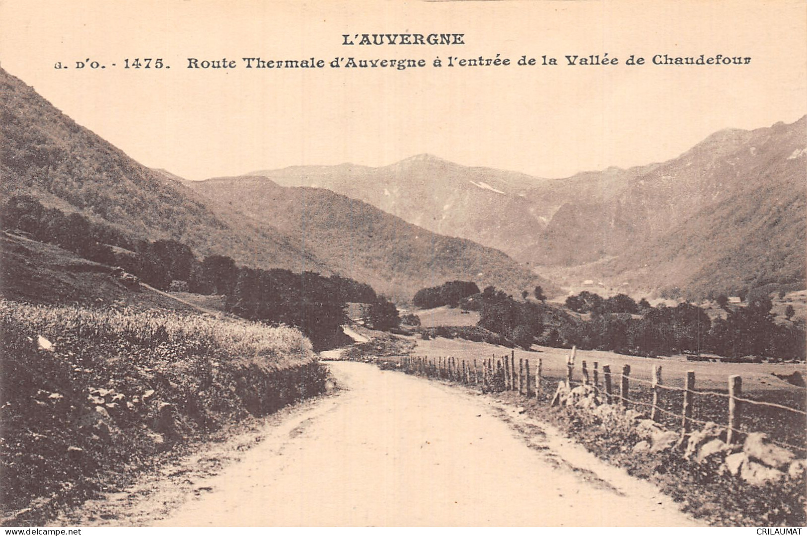 63-VALLEE DE CHAUDEFOUR-N°T5159-C/0195 - Other & Unclassified