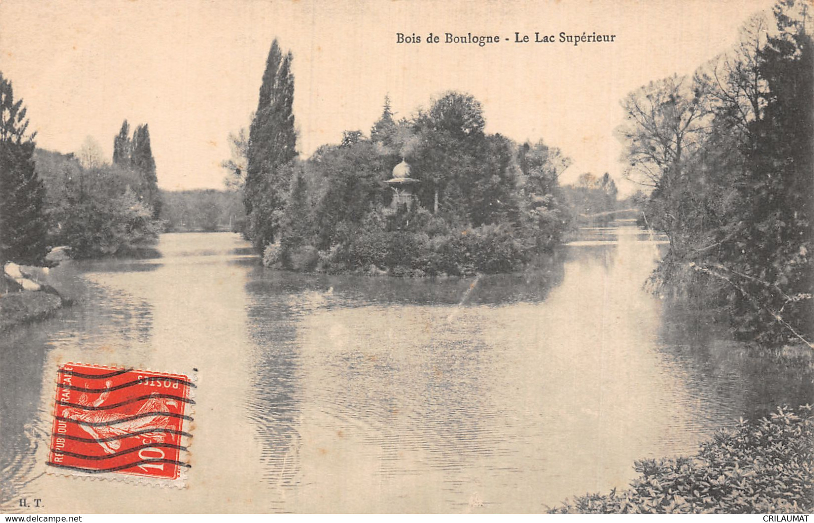 75-PARIS BOIS DE BOULOGNE LE LAC-N°T5159-B/0379 - Sonstige & Ohne Zuordnung