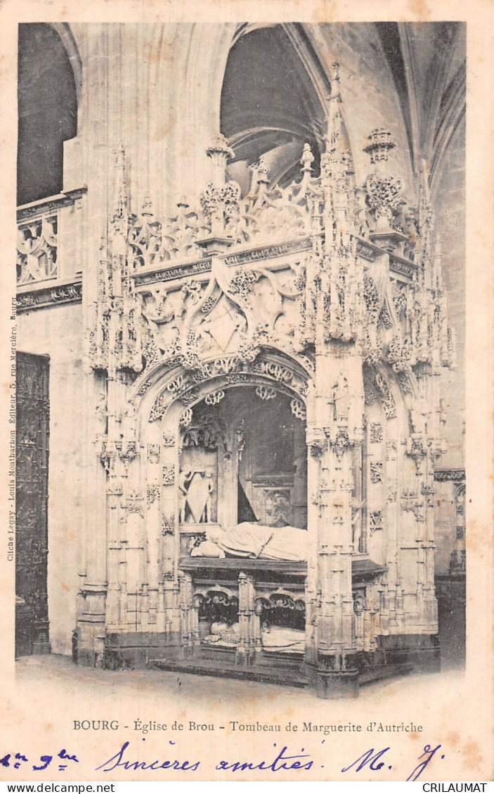 01-BOURG EGLISE DE BROU-N°T5159-G/0161 - Autres & Non Classés