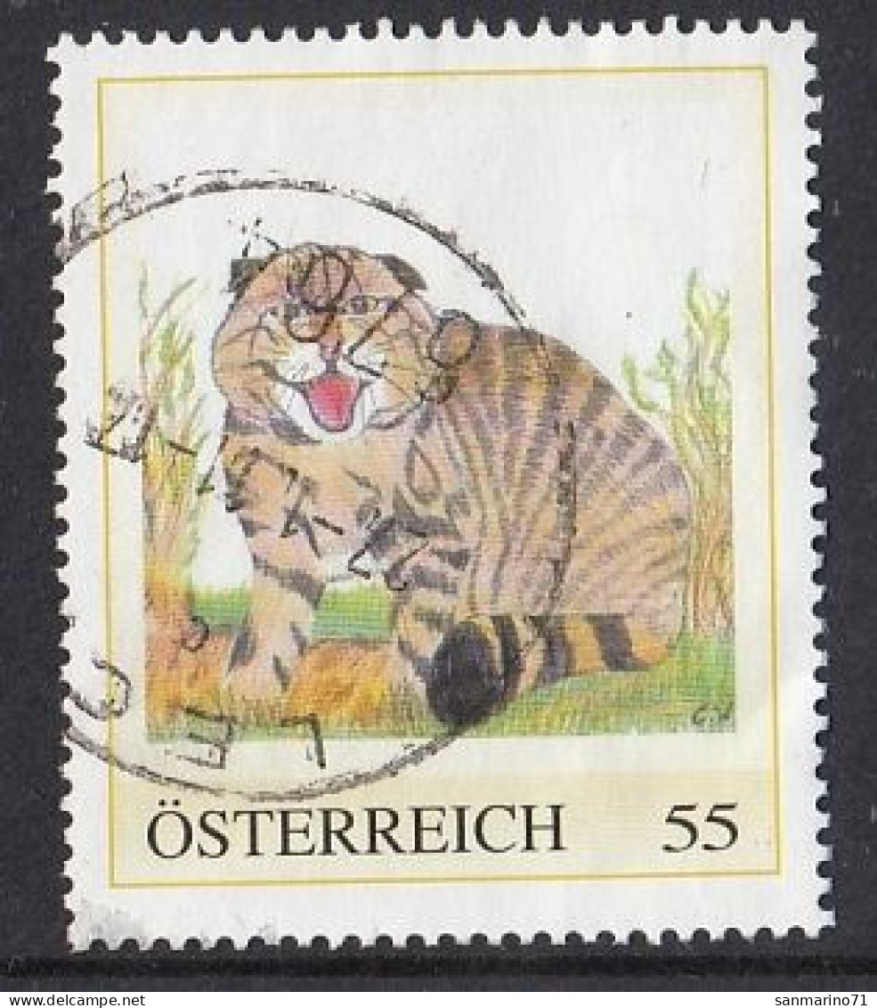 AUSTRIA 55,personal,used,hinged - Personalisierte Briefmarken