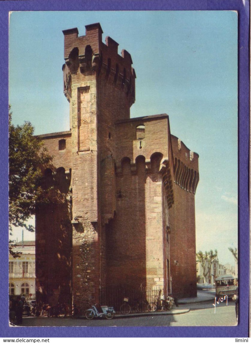 66 - PERPIGNAN - Le CASTILLET - AUTOBUS - CYCLO PEUGEOT -  - Perpignan