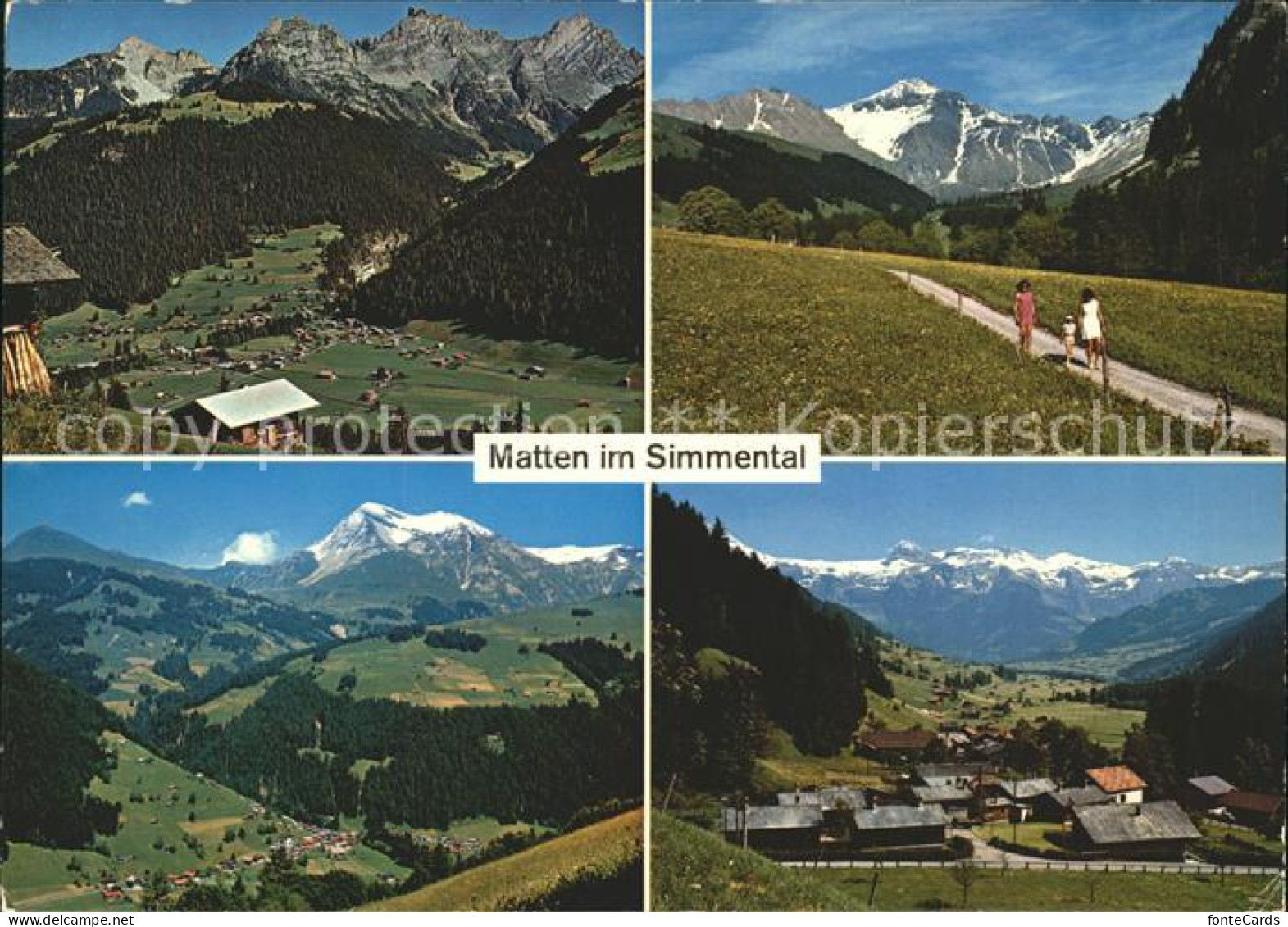 11703967 Matten St Stephan Panorama Fermeltal Teilansichten Matten St Stepahn - Other & Unclassified