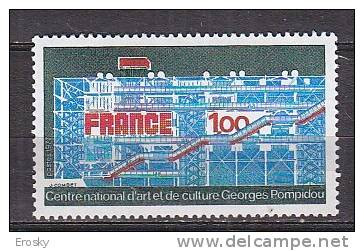 M3535 - FRANCE Yv N°1922 ** Centre G. Pompidou - Ongebruikt