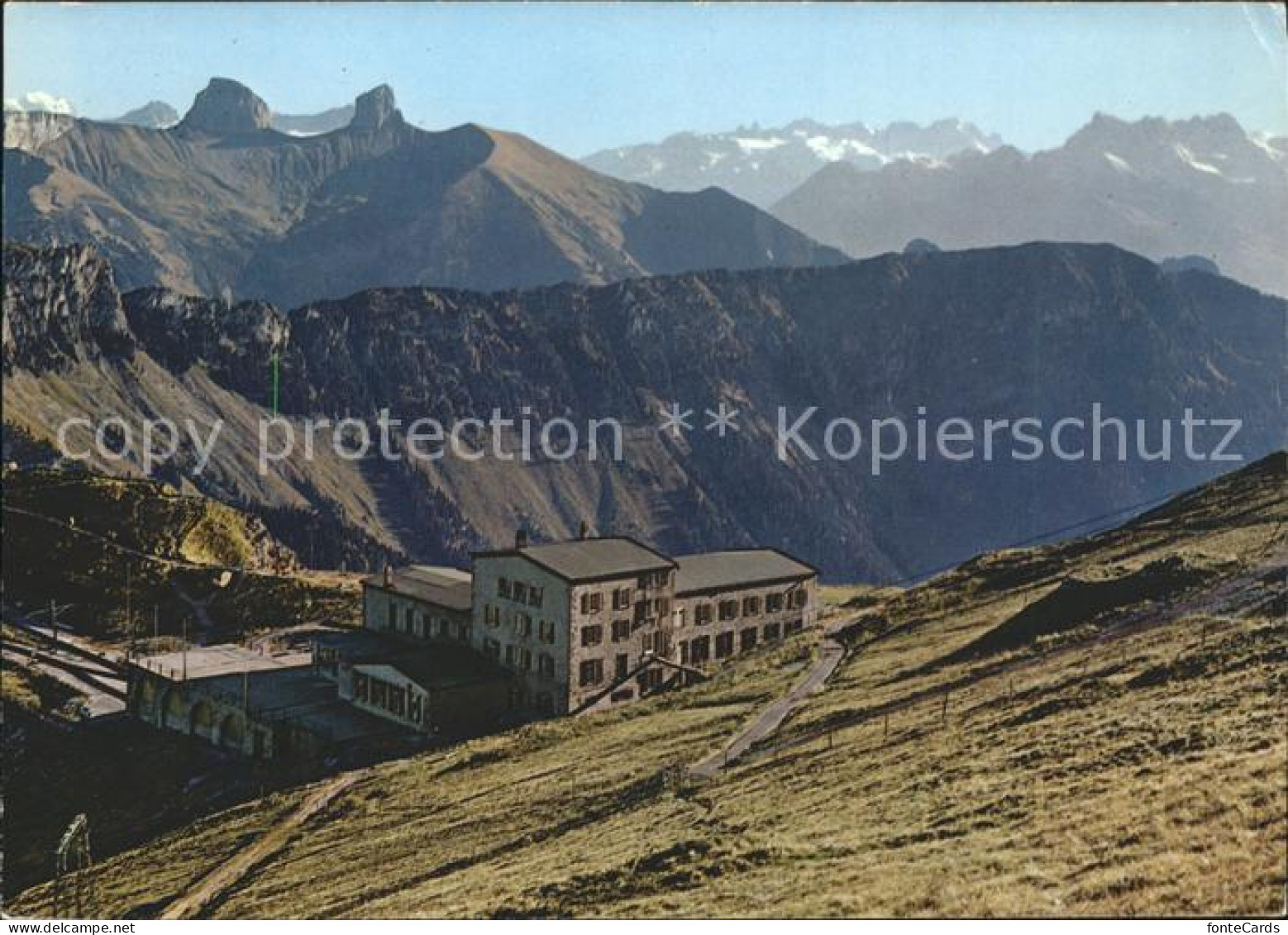 11703486 Rochers De Naye Grand Hotel Les Tours D Ai Et Les Dents Du Midi Rochers - Other & Unclassified