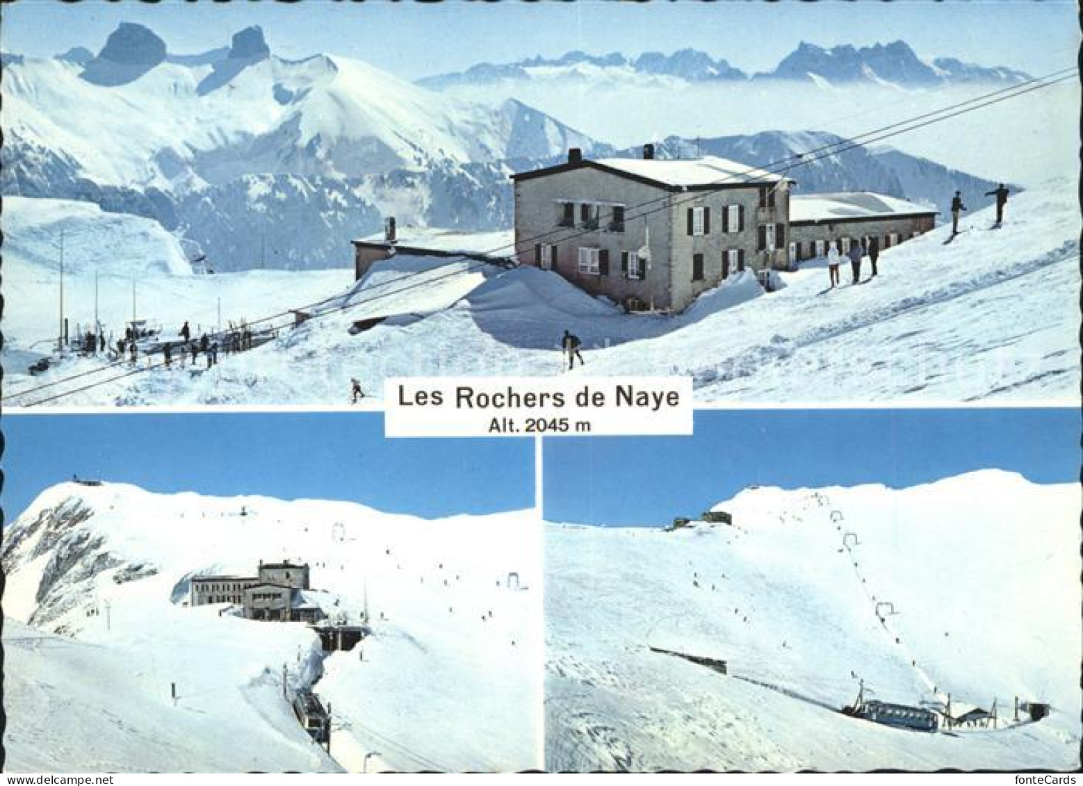 11703127 Rochers De Naye Berghaus Panorama Rochers De Naye - Autres & Non Classés