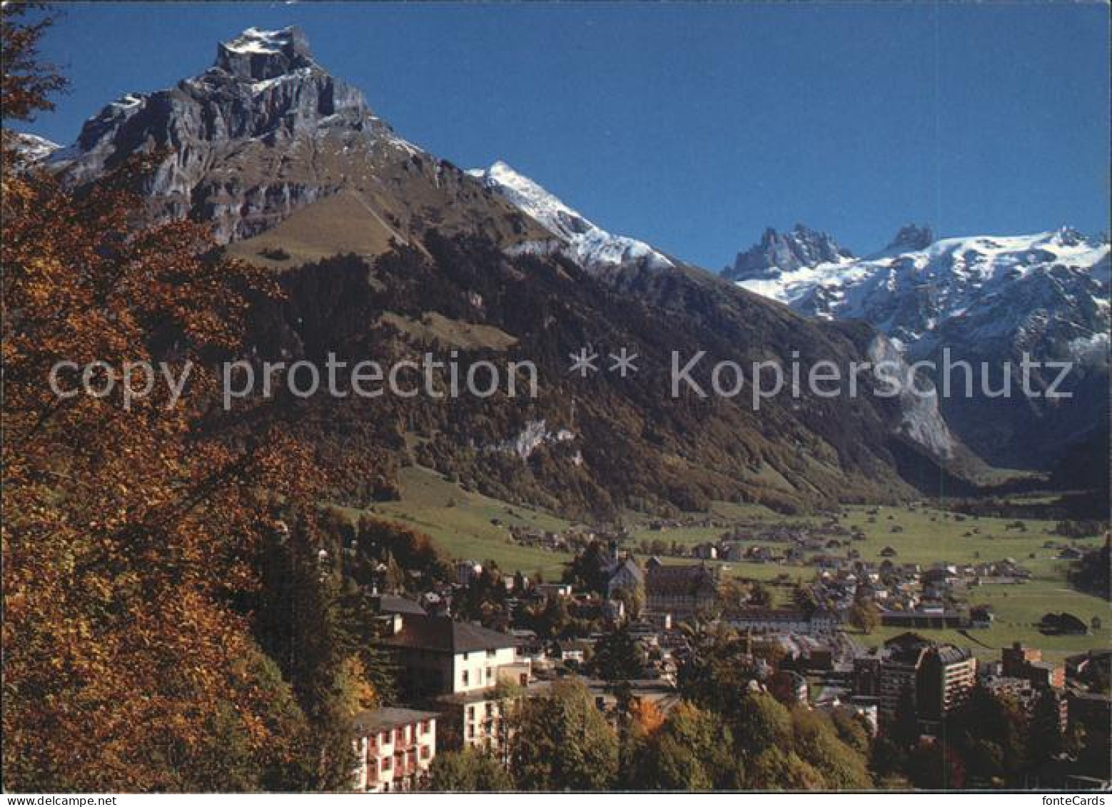 11703096 Engelberg OW Totalansicht Panorama Engelberg - Sonstige & Ohne Zuordnung