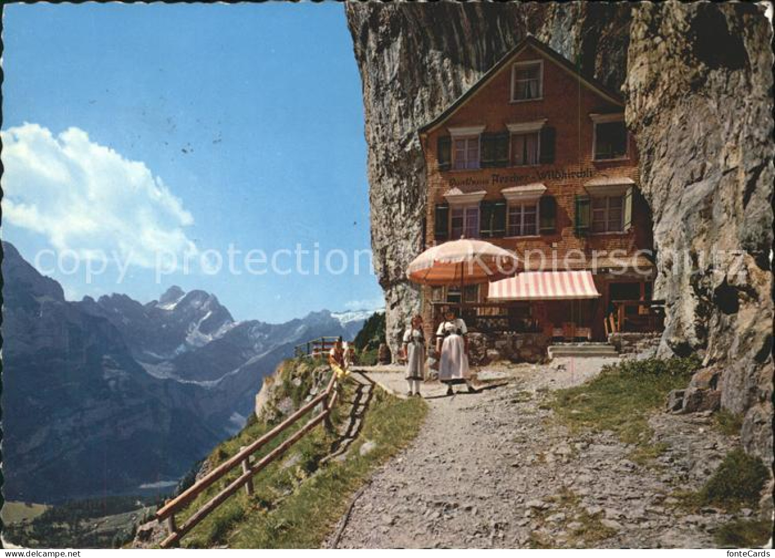 11702116 Aescher-Wildkirchli Gasthaus Mit Meglisalp Und Altmann Weissbad - Sonstige & Ohne Zuordnung