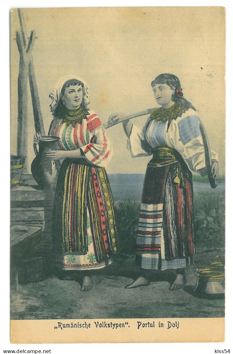 RO 91 - 21379 ETHNIC, Women, From Dolj, Romania - Old Postcard, CENSOR - Used - 1926 - Roumanie