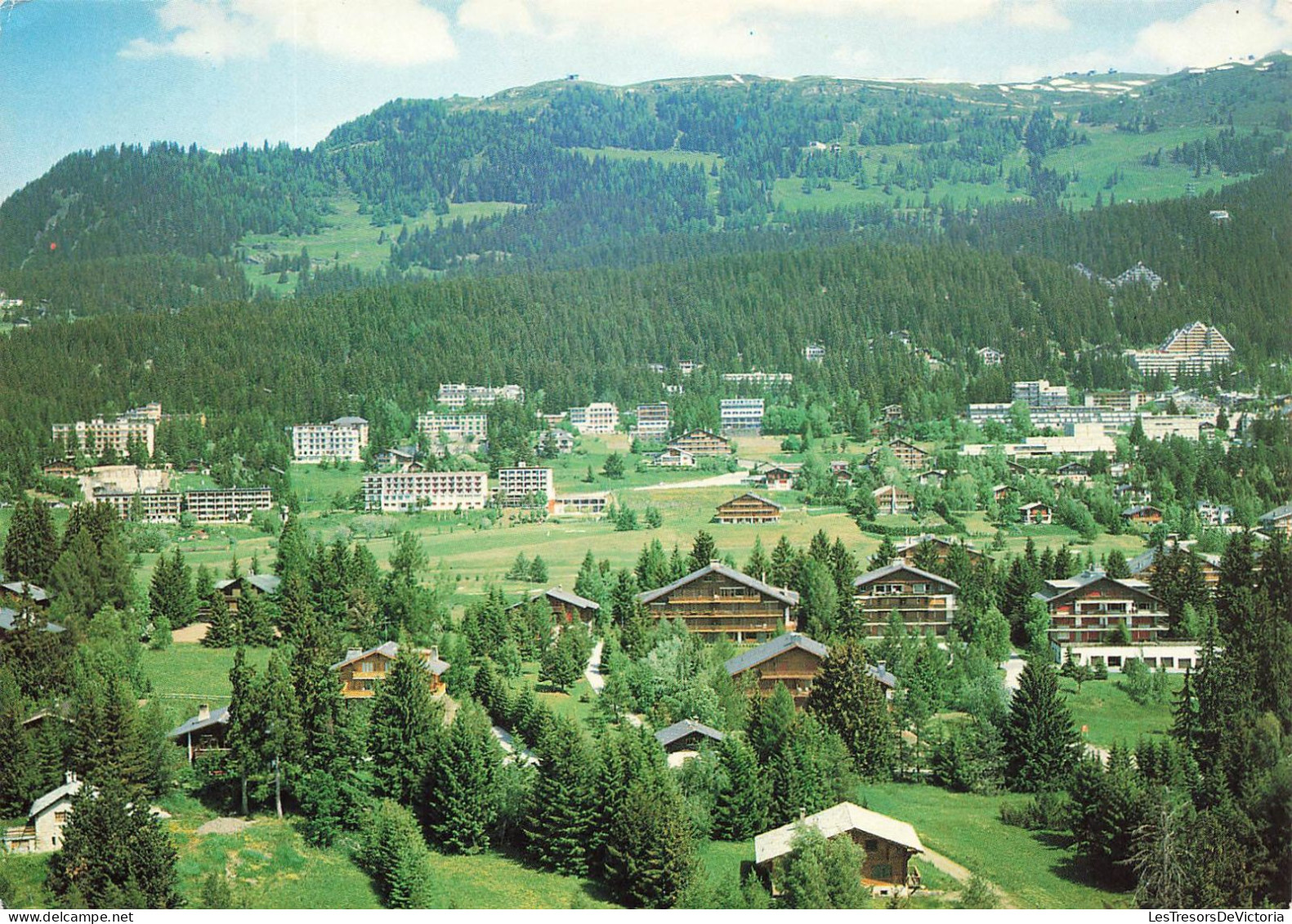 SUISSE - Crans Montana - Vue Générale - Carte Postale - Sierre