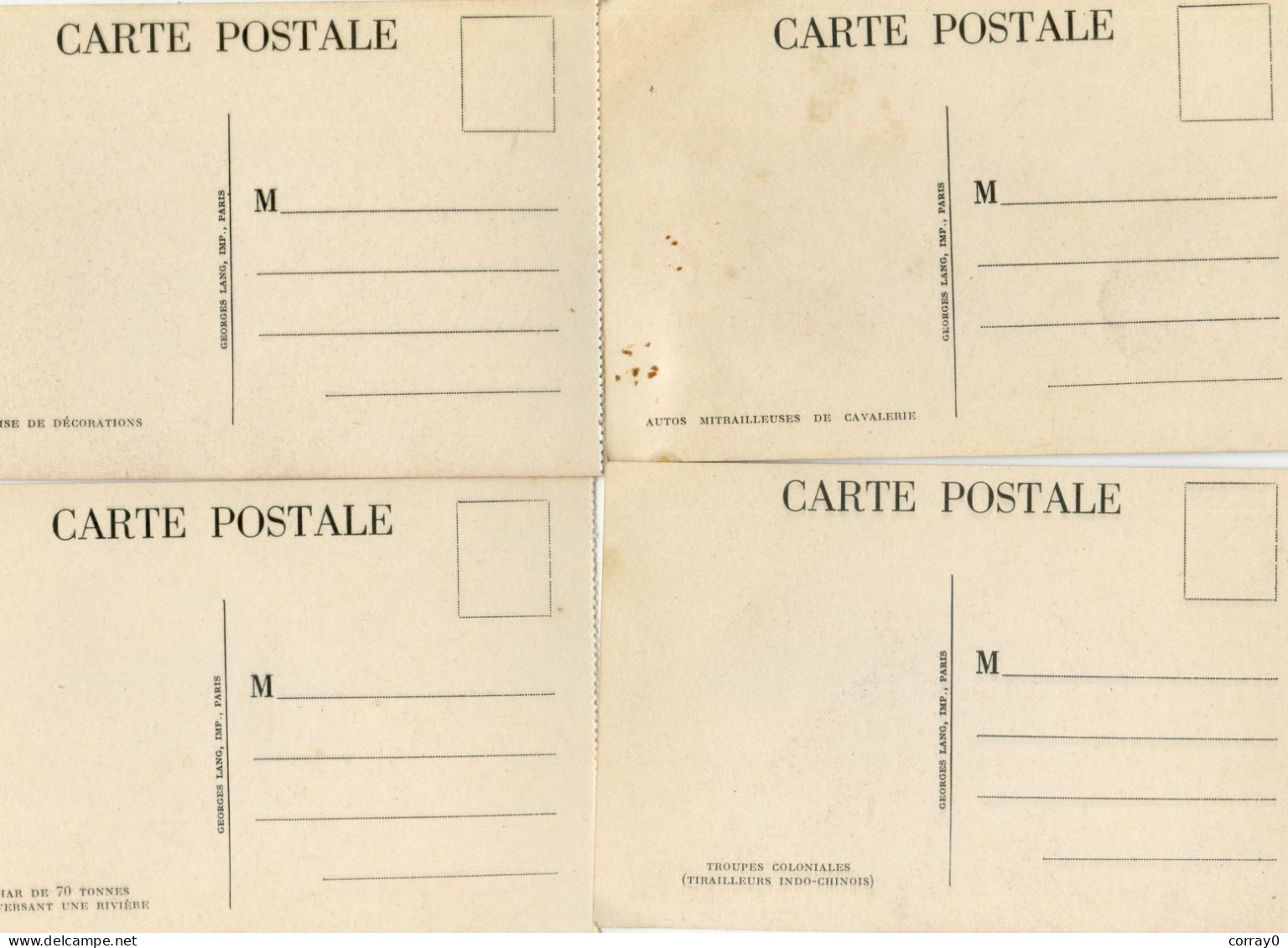 MILITARIA. Régiments- Uniformes- Matériel- Manoeuvres- Décoration..etc..."22 CPA"