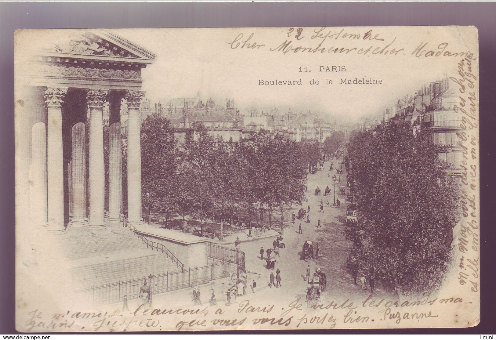 75 - PARIS - BOULEVARD De La MADELEINE - ANIMÉE -  - Other Monuments