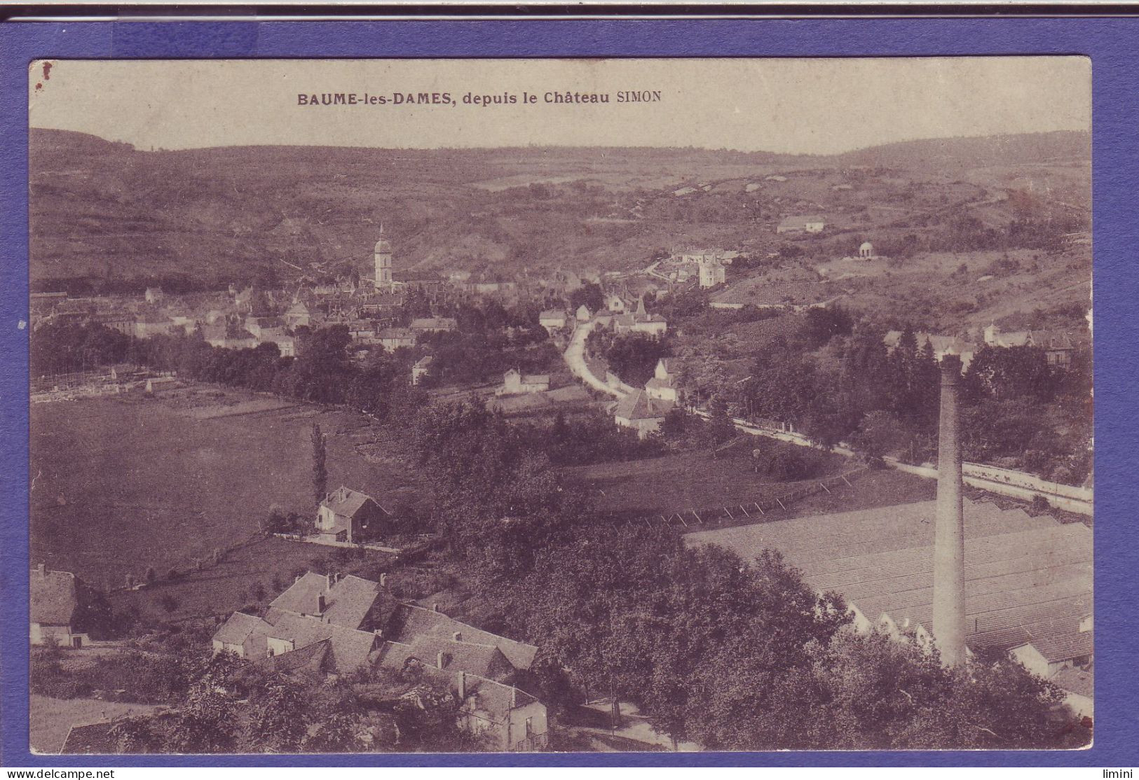 25 - BAUME Les DAMES - VUE GÉNÉRALE DEPUIS Le CHATEAU -  - Baume Les Dames