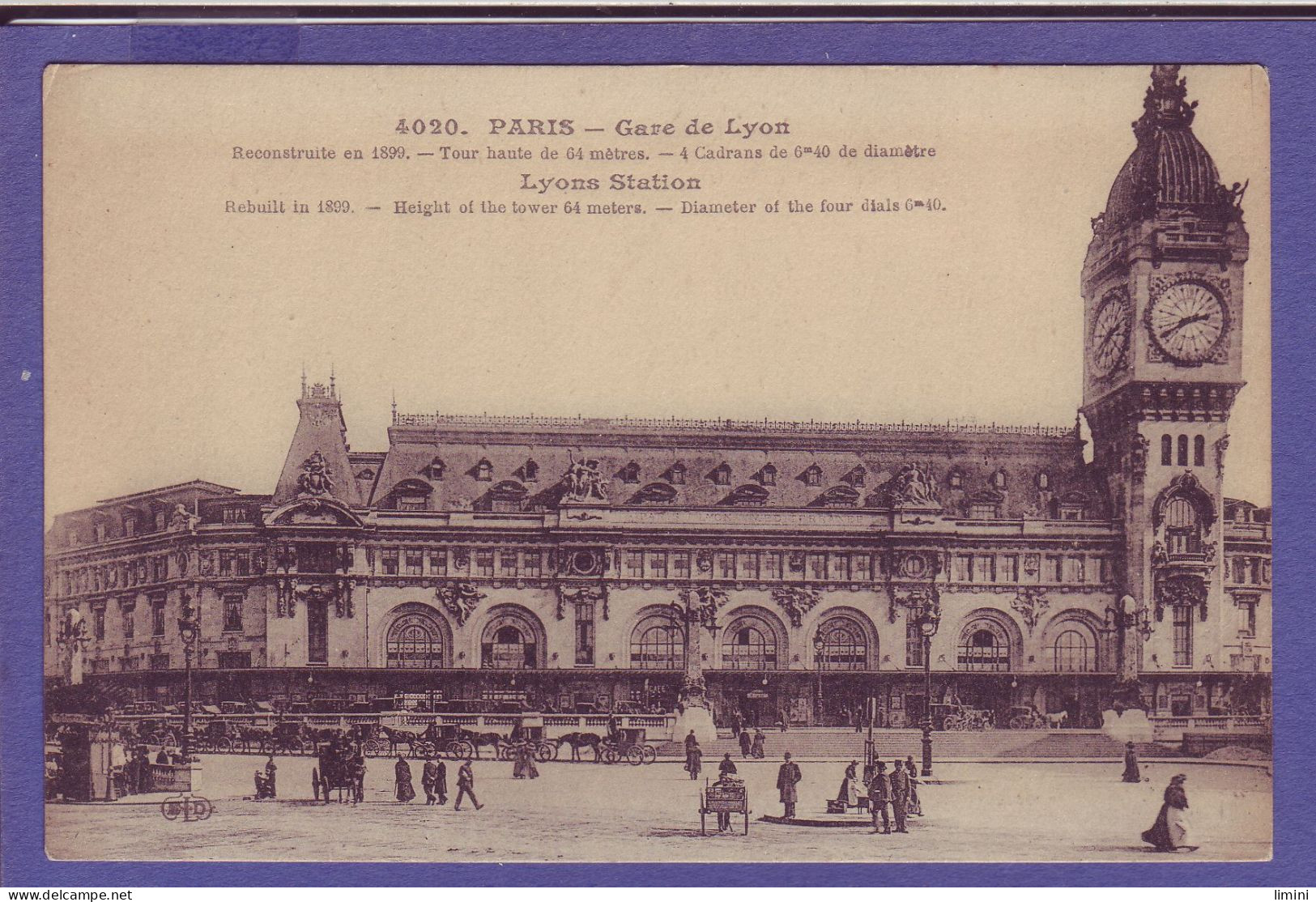 75 - PARIS - GARE De LYON - ANIMÉE -  - Notre Dame De Paris